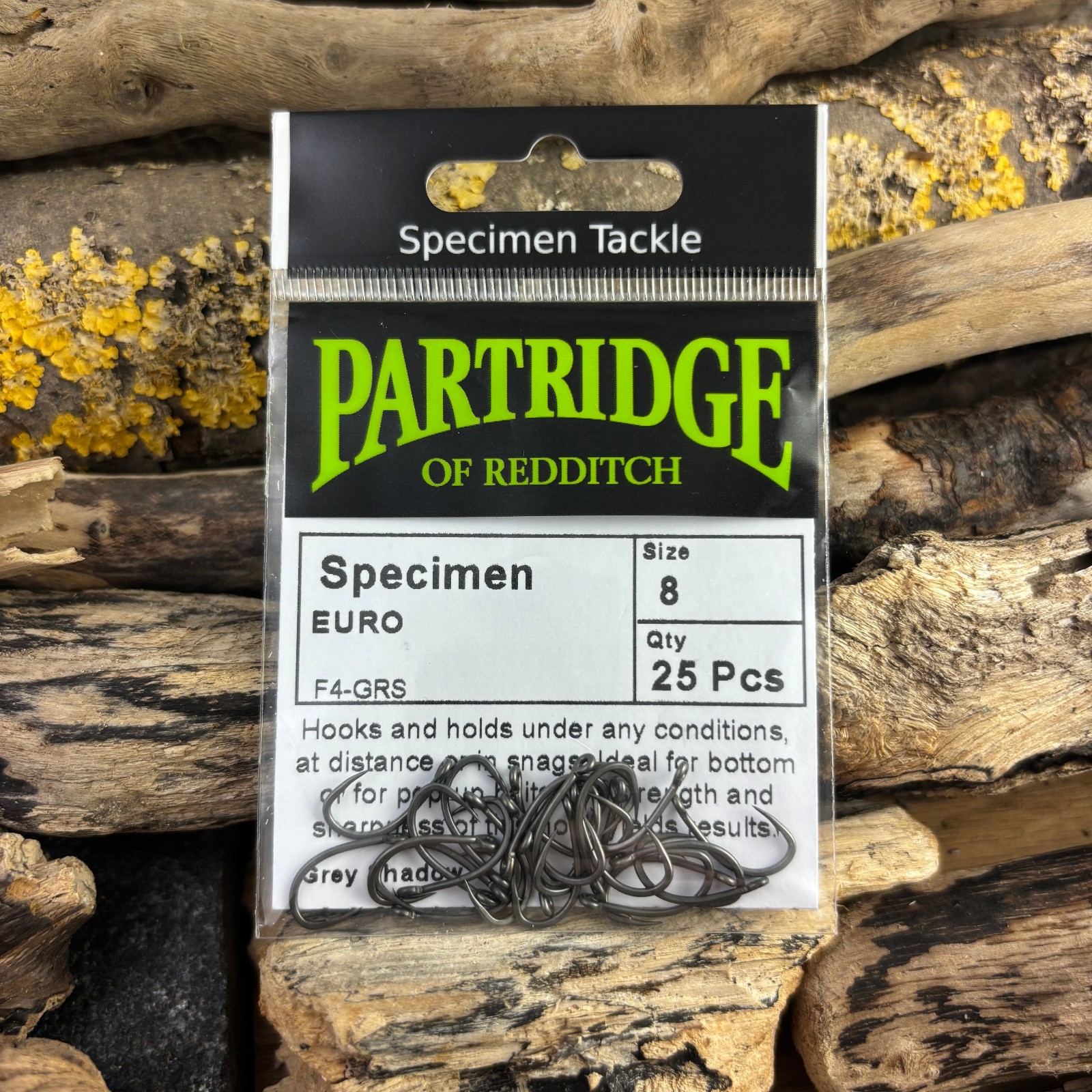 Partridge Carp Hook F4B Barbless Euro - PRO-Pack for serious rig makers
