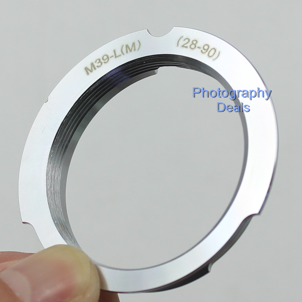 Mount Adapter For Leica L39 M39 LSM LTM 28-90 90mm Screw Lens to Leica M Camera