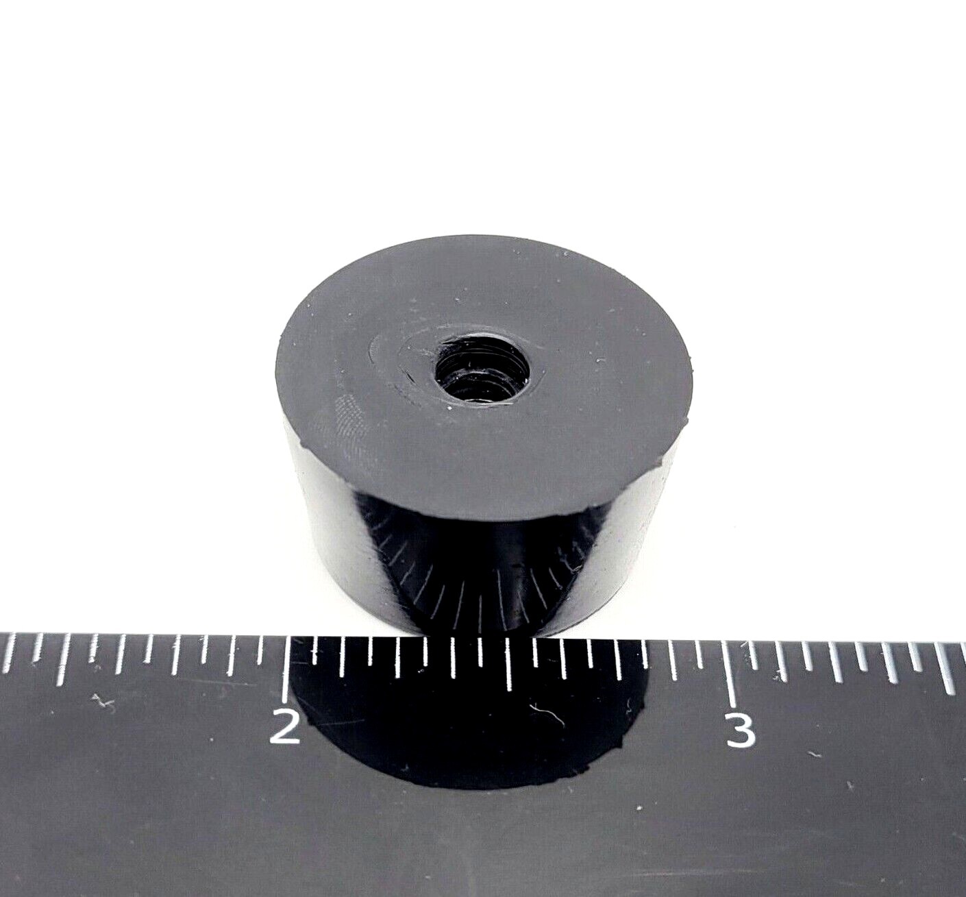 Rubber Equipment Feet Bumper 1" wide Steel Washer 1/2" Tall Audio Speakers Amps