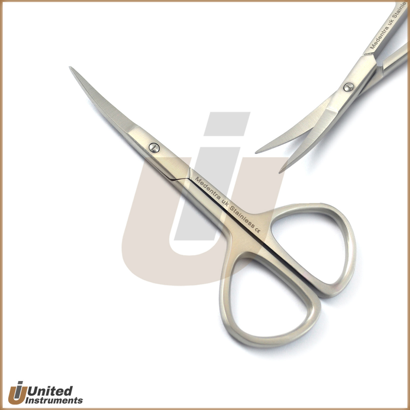 Cuticle Toenail Scissors Small Curved Manicure Beauty Shear Nail Art Scissors