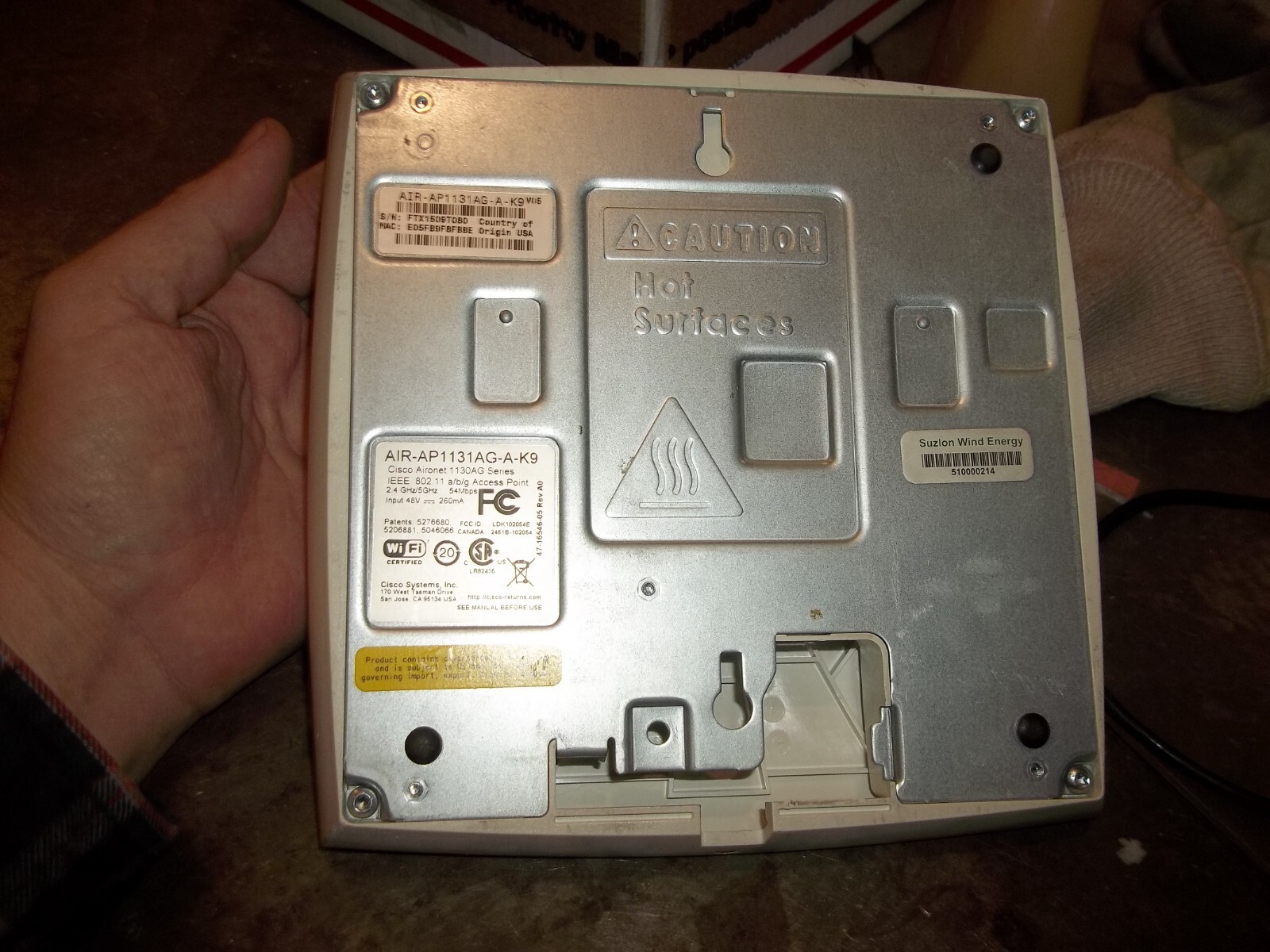 CISCO AIRONET AIR-AP1131AG-A-K9 WIRELESS ACCESS POINT (802)