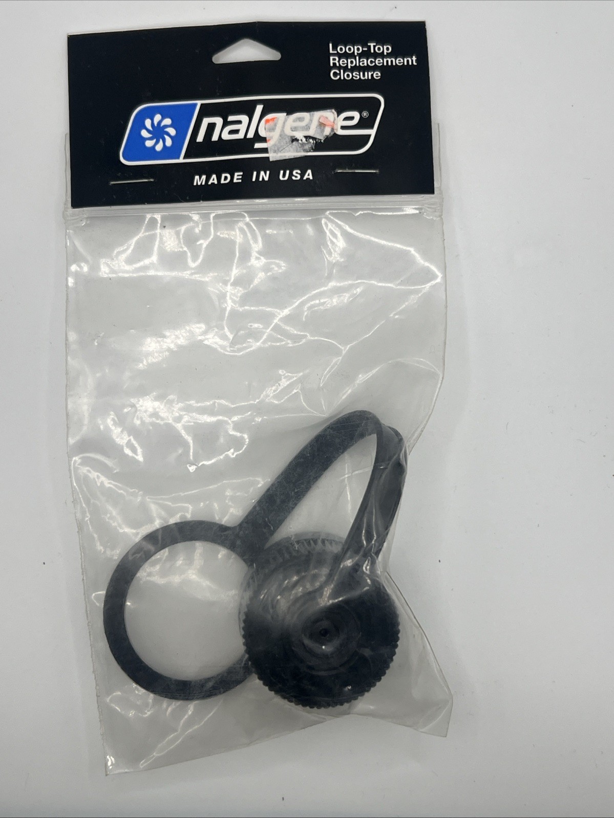 NALGENE 38mm NARROW MOUTH LOOP-TOP BOTTLE CAP REPLACEMENT LID #2570-0038
