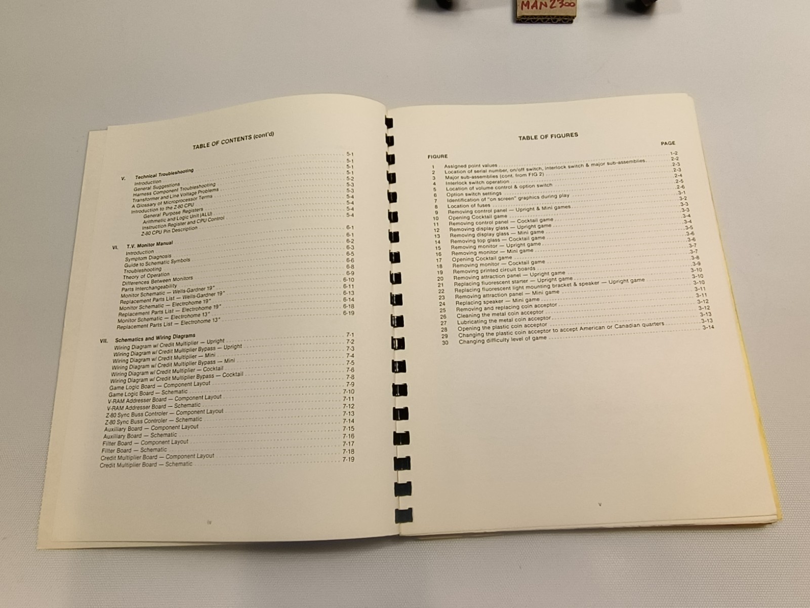 Midway Ms. Pac-Man Pacman Arcade Game Machine Operating Manual Schematics ORIG