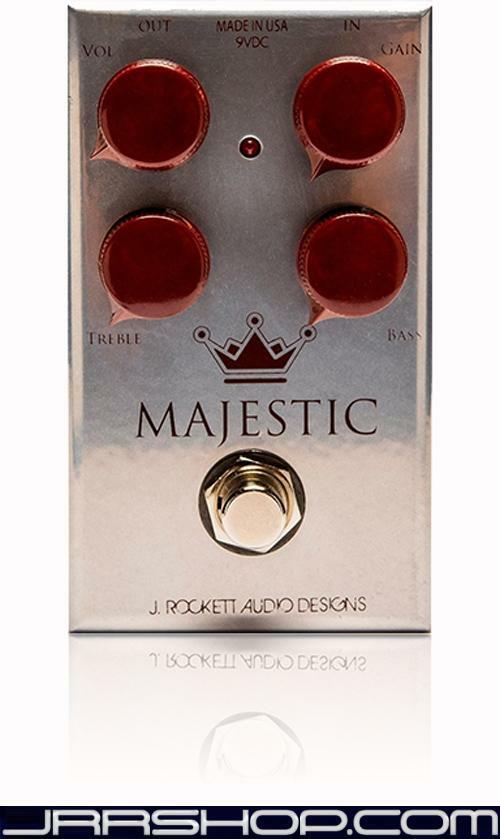 Rockett Pedals Majestic Overdrive + Free Analog Chorus Pedal