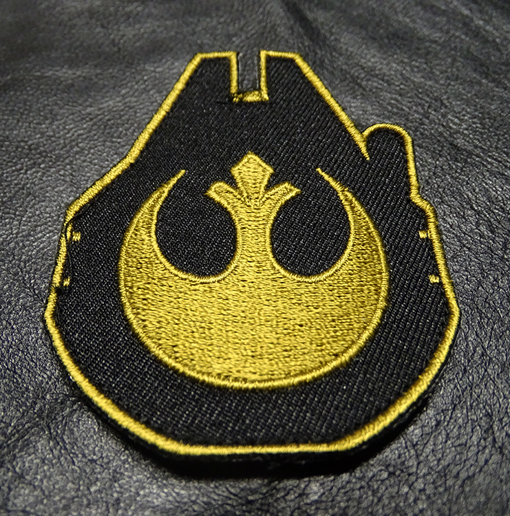 RENEGADE SQUADRON REBEL ALLIANCE JEDI ORDER HOOK MORALE PATCH