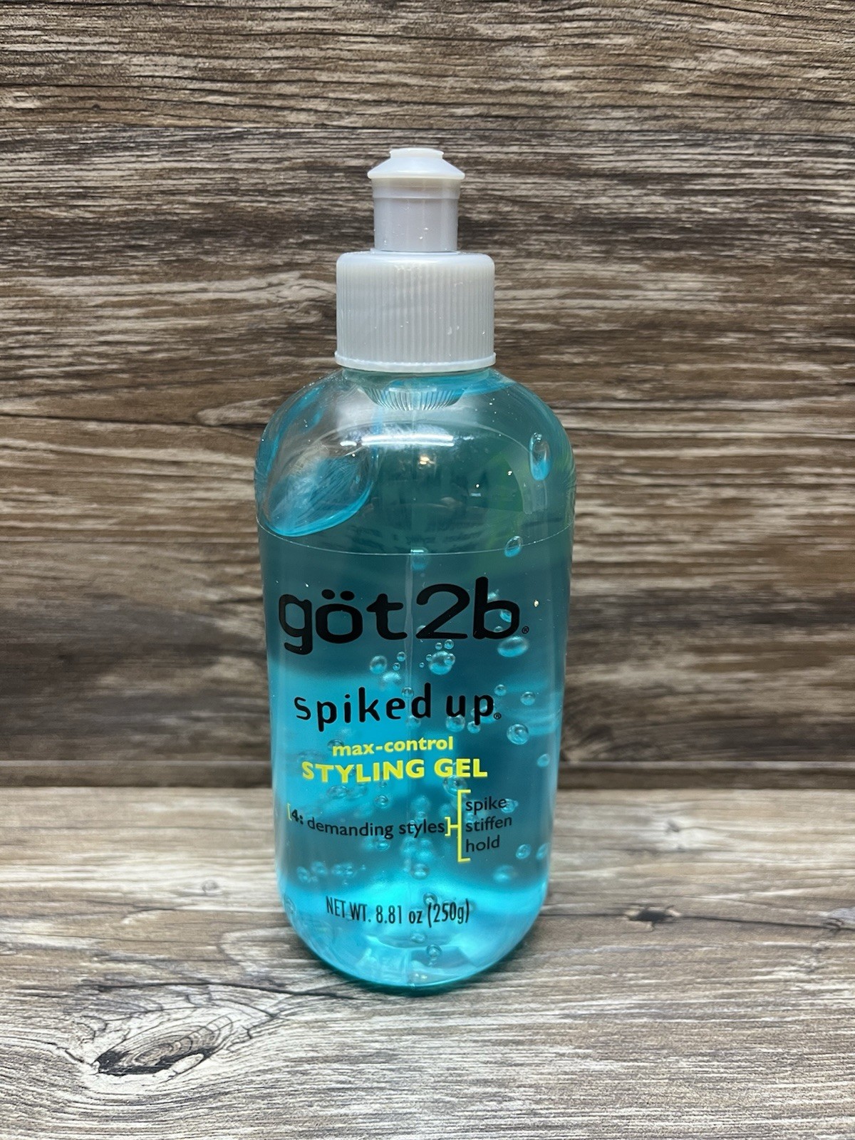 Schwarzkopf göt2b Spiked-Up Styling Gel 8.5 fl oz | Max Control Hair Gel, Strong
