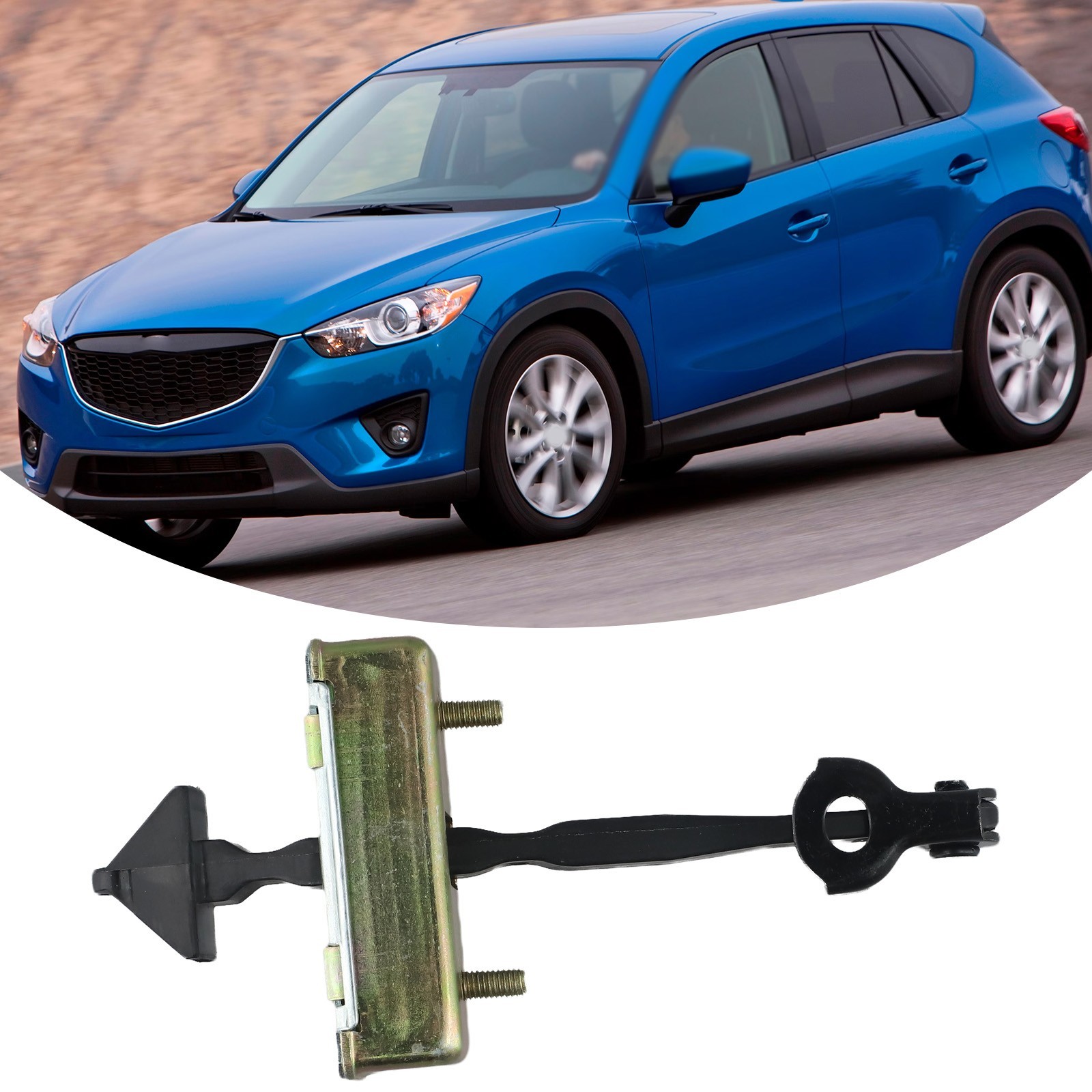 Reliable Black Front Door Check Stop Hinge Strap for Mazda CX 5 KR1158270