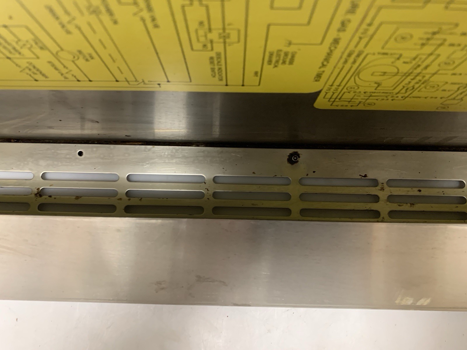 Cleveland STEAMCRAFT Power 10 S106907 Panel Assembly Lower Front
