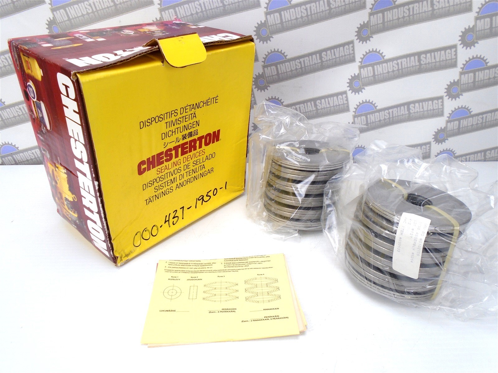 (LOT of 2) Chesterton - 5150 - LIVE LOADING DISC SPRINGS - # 6364 (NEW in BOX)