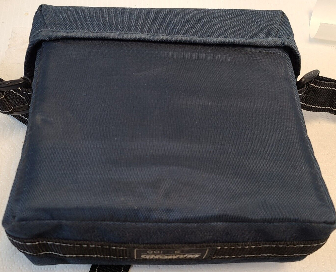 Diamond camera bag S100 canvas navy blue excellent condition