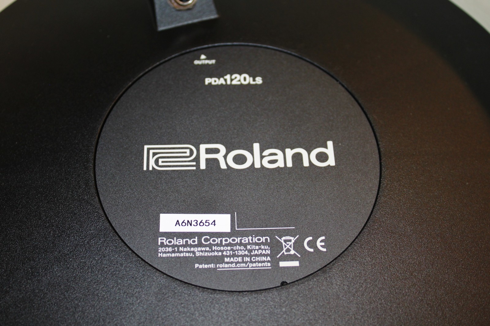 Roland PDA120L BK V-Drums Acoustic Design Shallow 12" Tom Pad Truly Excellent