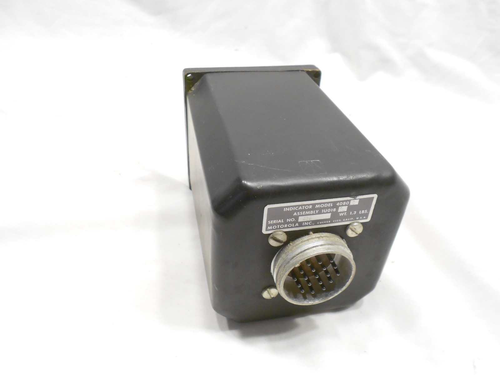 MOTOROLA INDICATOR MODEL 4080C