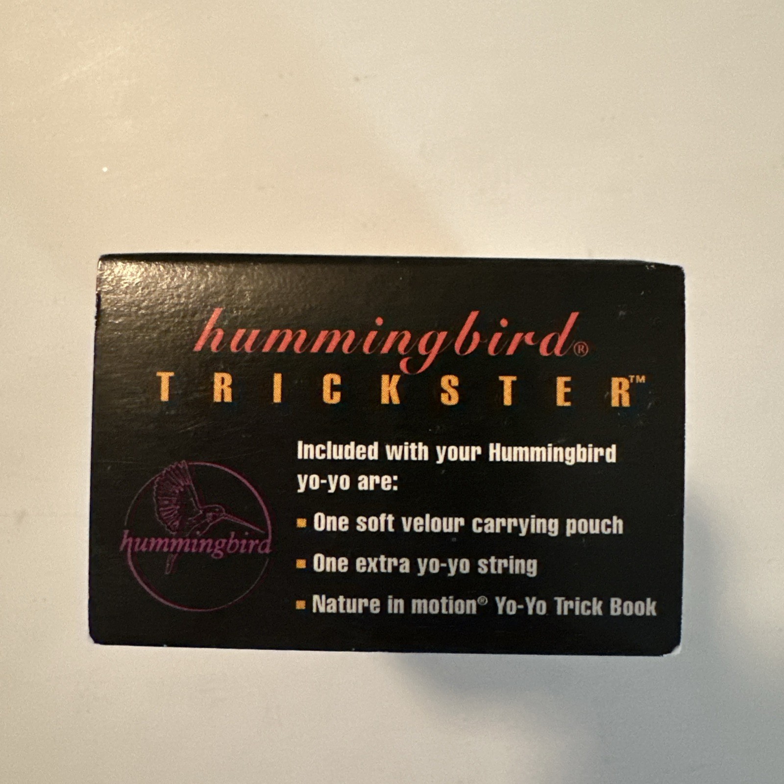 HUMMINGBIRD TRICKSTER YO-YO     NEW