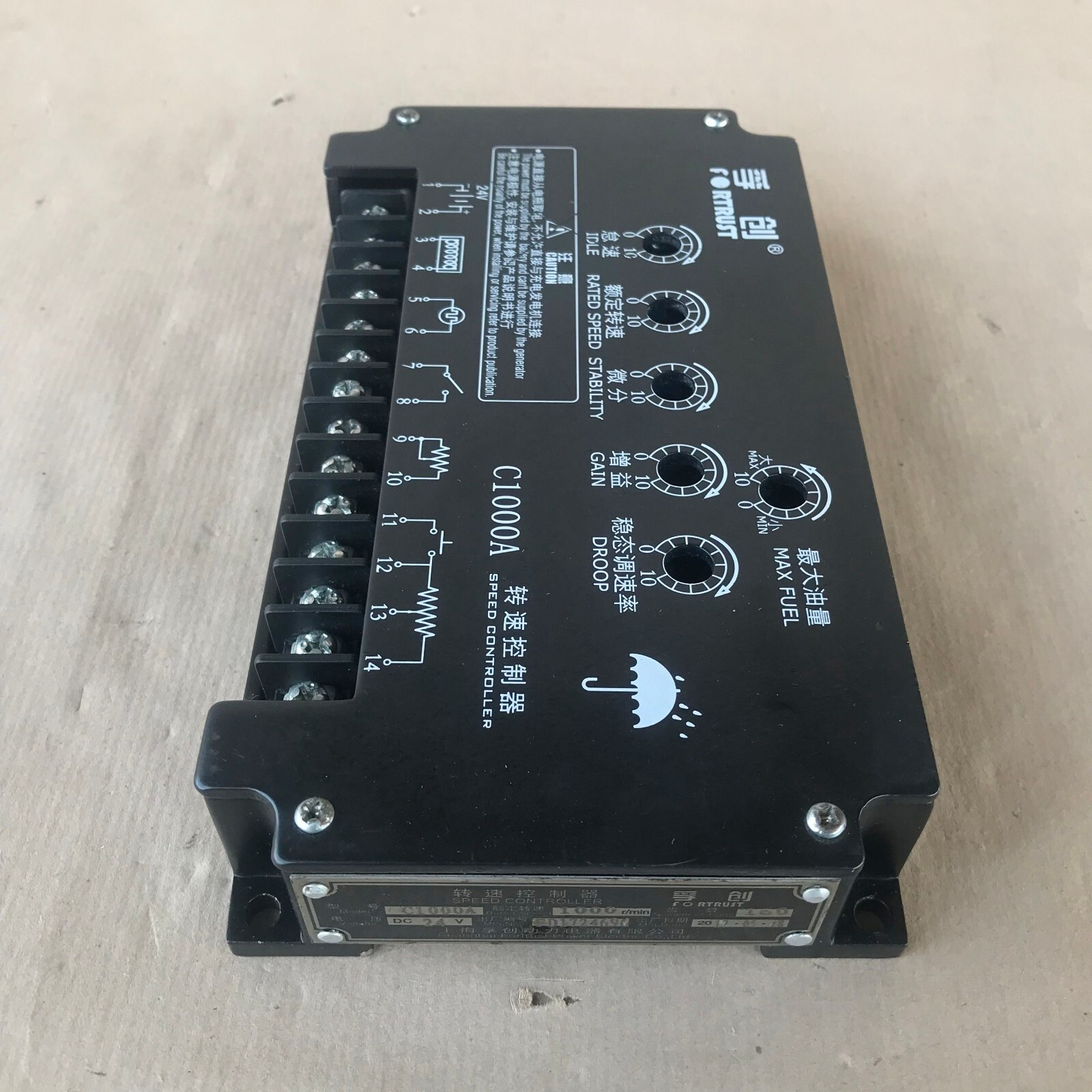 FORTRUST C1000A SPEED CONTROLLER