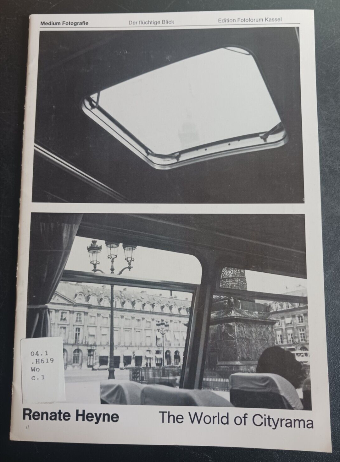 Renate Heyne World of Cityrama photography German art exhibition catalog