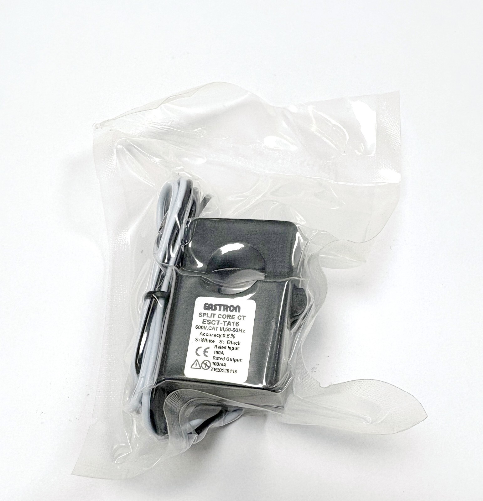 ESCT-TA16 EmV/mA output Split Core Current Sensor Milliamp Split Core CT 5A-200A