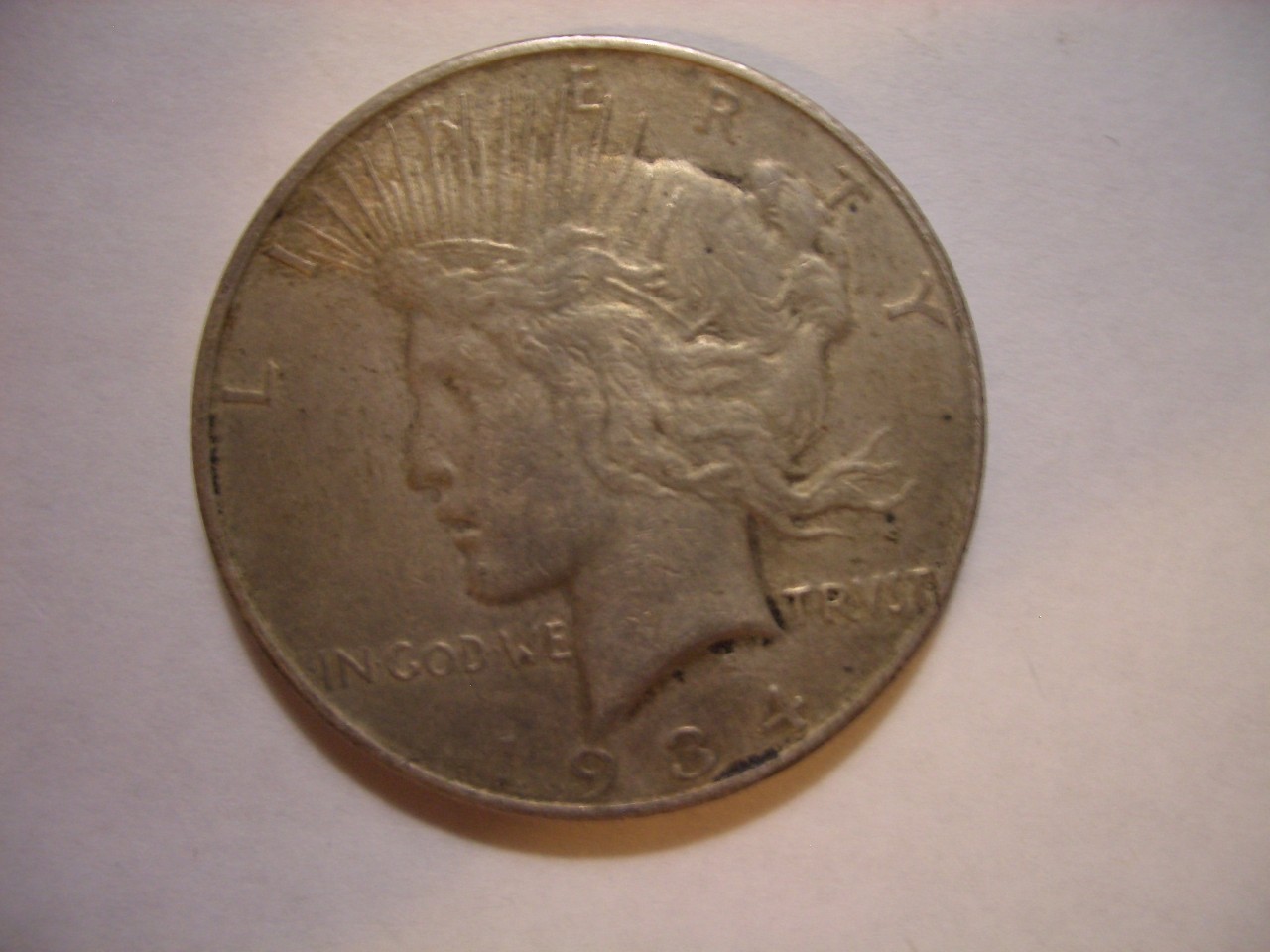 1934-D Peace Dollar #628