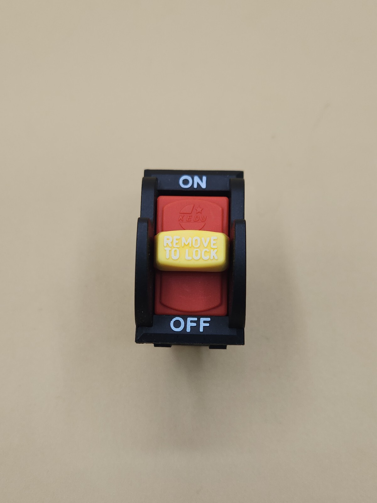 Dual Voltage TOGGLE SAFETY SWITCH W/KEY 20A 125/250V DELTA 489105-00Table Saw UL