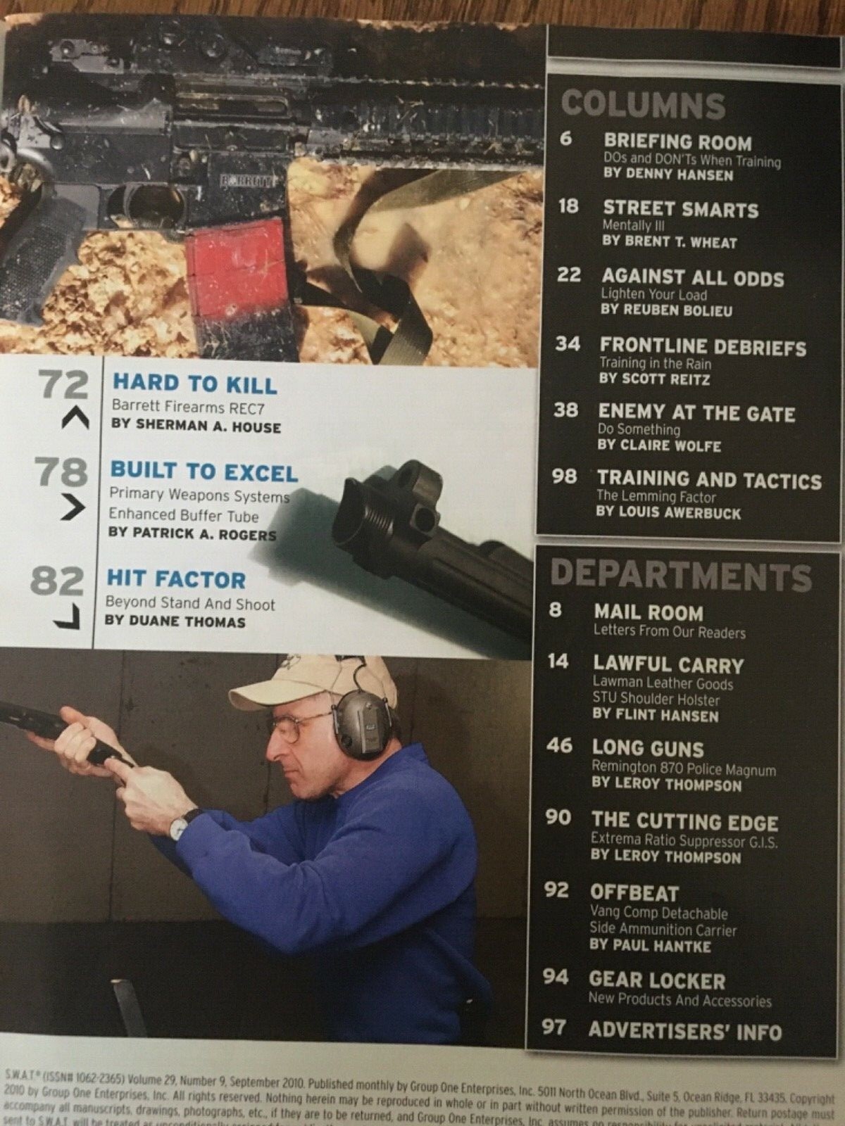 Swat Magazine SEPT 2010