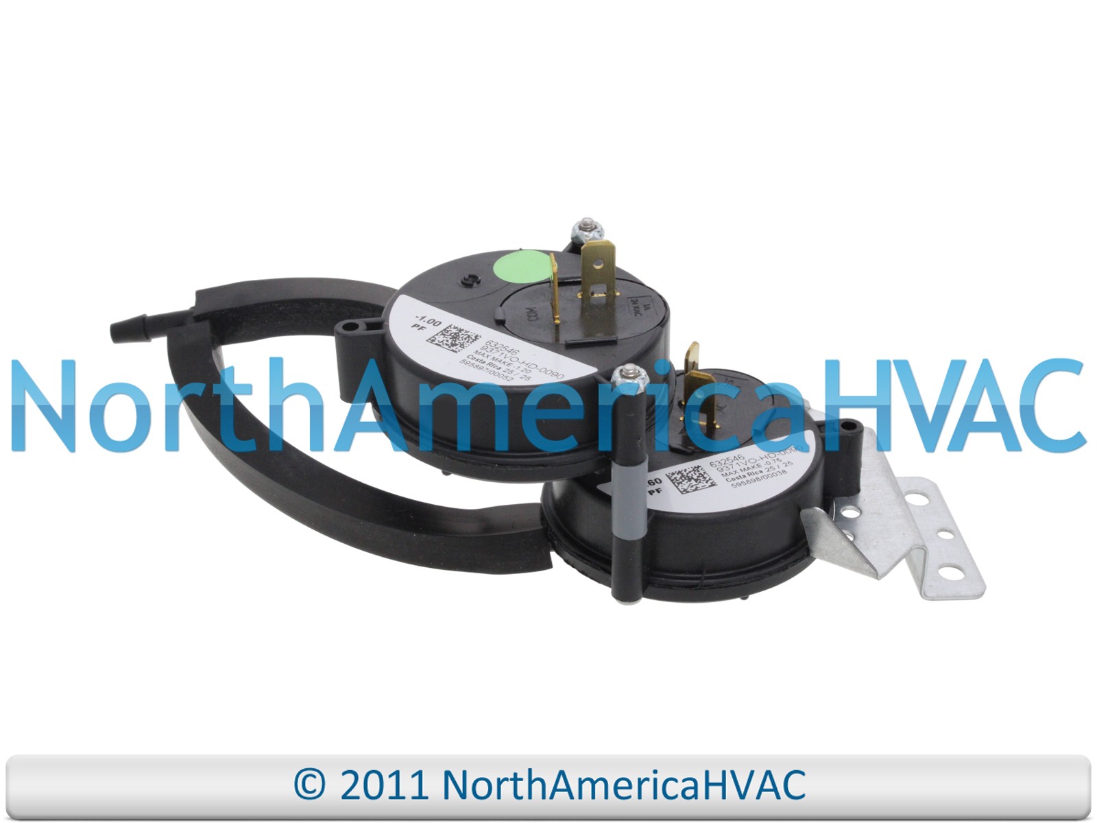 OEM Nordyne Intertherm Furnace Pressure Switch Replaces MPL 9371VO-HD-0090