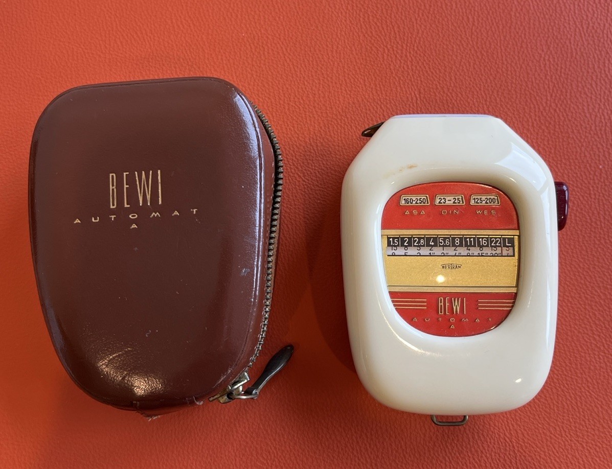 1950s BEWI Automata Selenium Light Meter Made in West Germany w/ Case