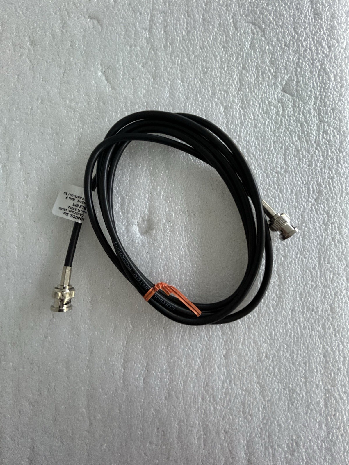 ARTEX COAX CABLE 6 FT PN A3-06-2892-1