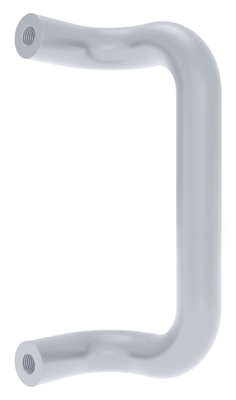 CRL M1741028 10" Clear Anodized Solid Offset Pull Handle