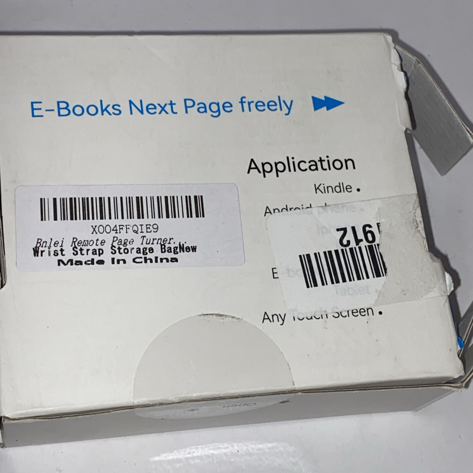 RF Remote Control Page Turner, E-books, Android, iPhone, Kindle - Looks New