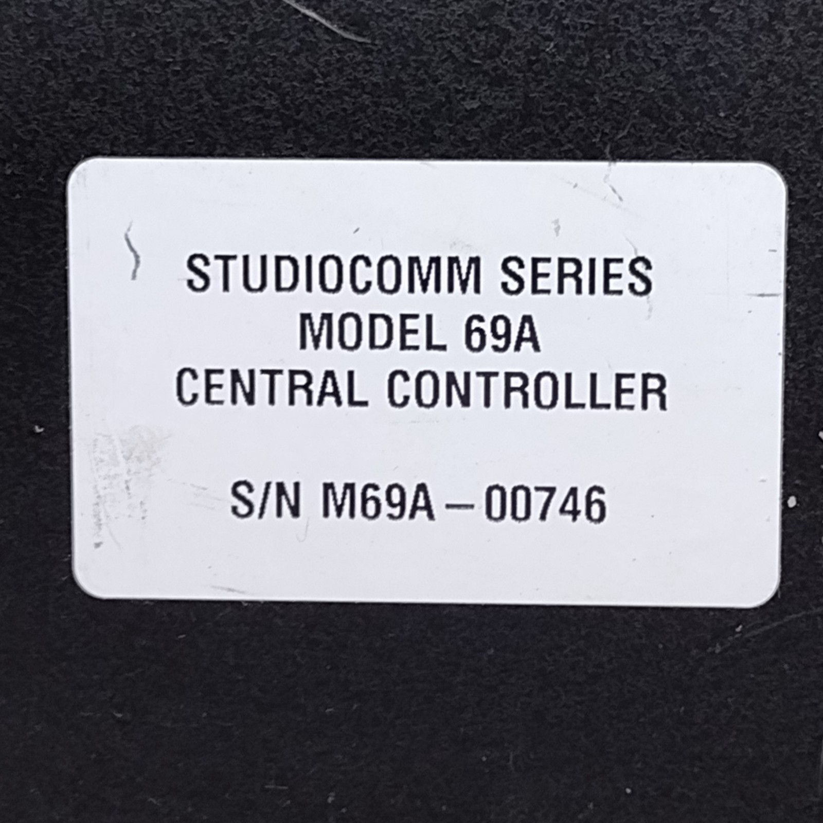 Studio Technologies StudioComm 69A Control Console Controller - No Cables - USED