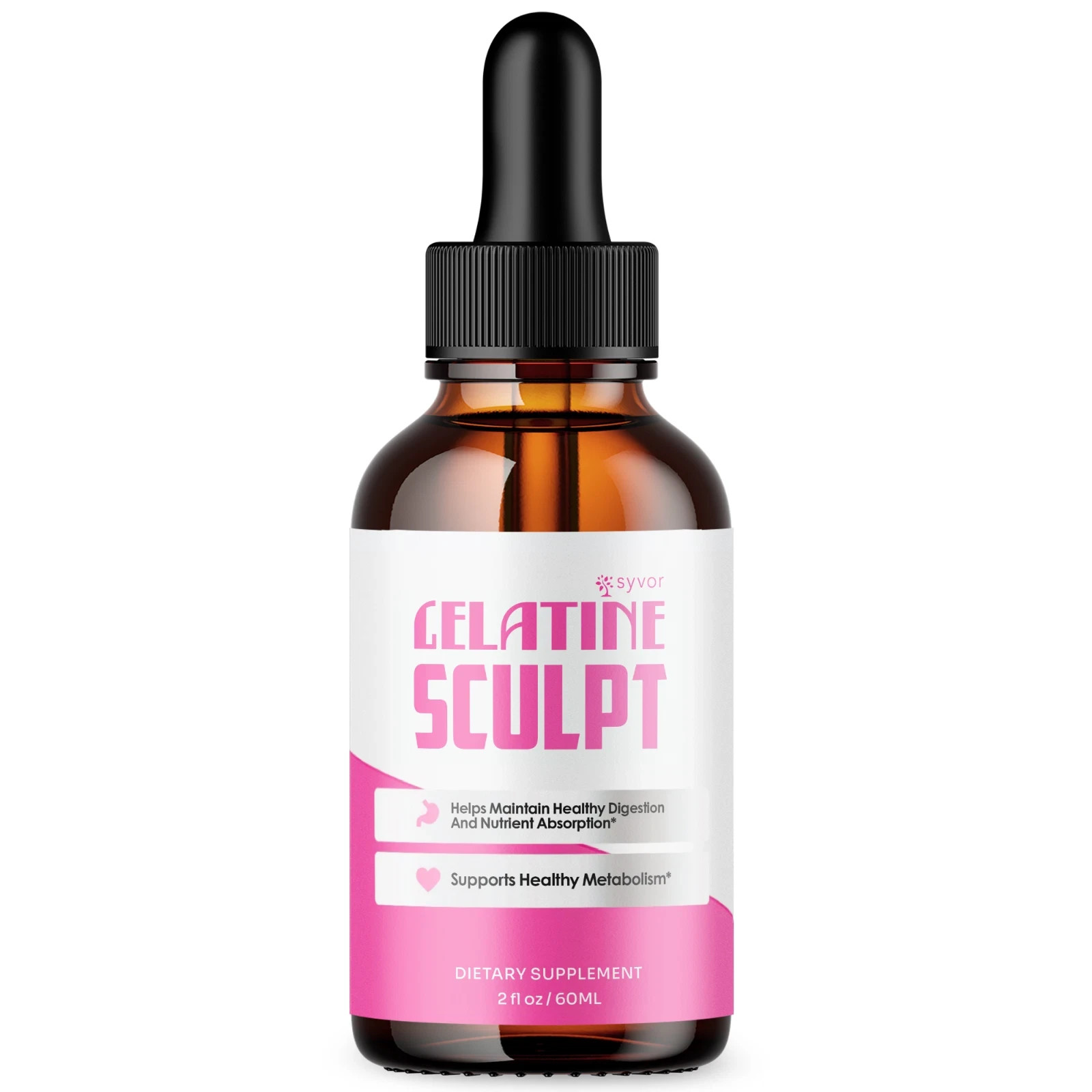 Gelatine Sculpt Drops Advanced Health & Fitness Supplement 30 Servings (1 Pack)