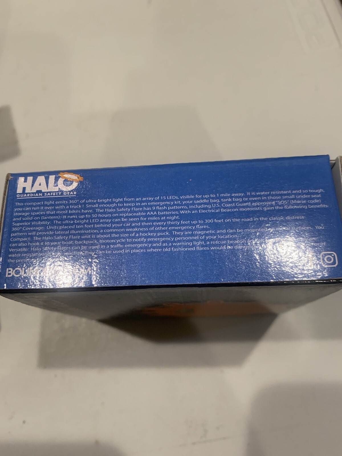 Halo Guardian Safety Gear Roadside Assistance LED Safety Flare 4 pcs ( item# 2)