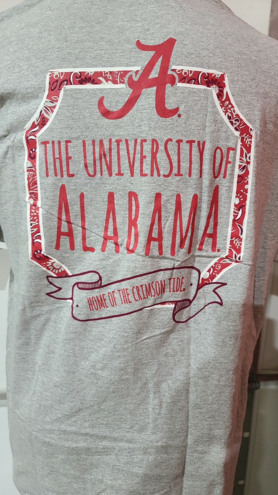 Hanes Alabama Crimson Tide T-Shirt Tee Crimson Men’s Large L New