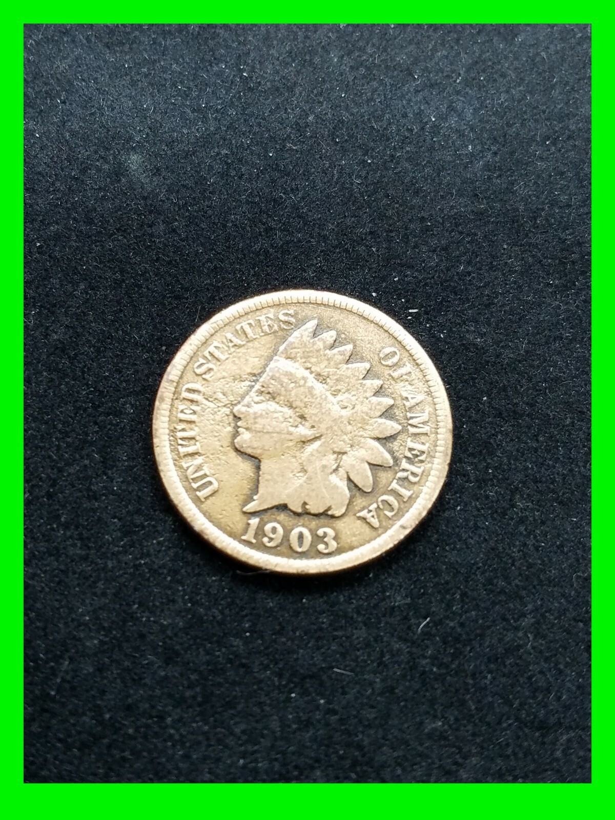 Antique 1903 Indian Head Cent Copper Penny ~ Nice Clean Date ~ Nice Piece