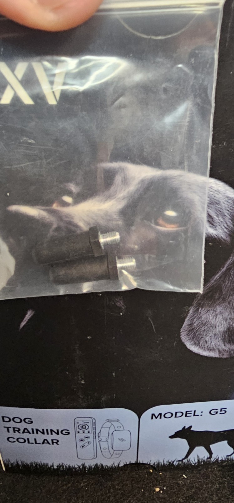 Dog Training Collar Shock Collar PPFIXV Model G-5 Open Box