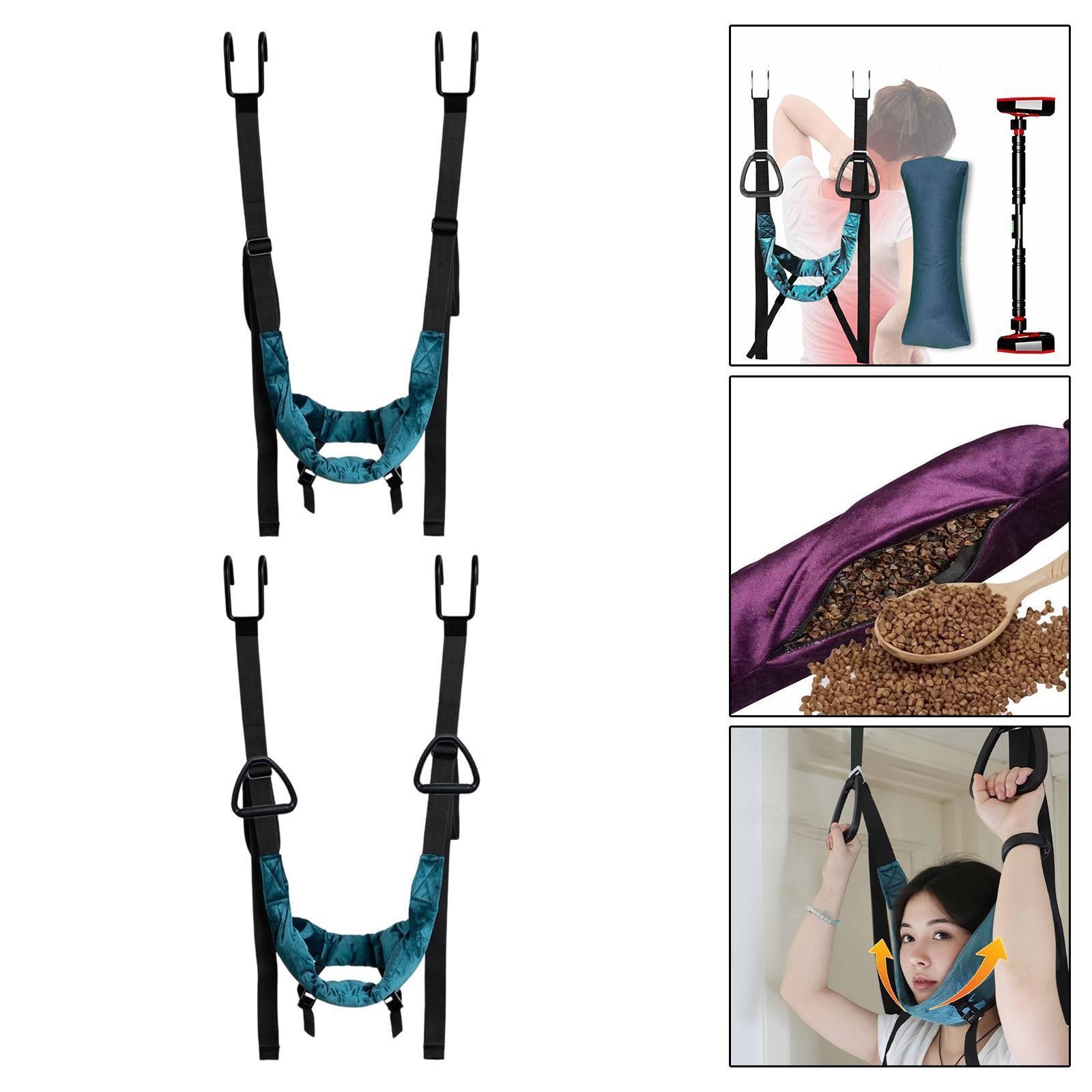 Cervical Neck Traction Device Hanging Practical Comfortable Easy Setup