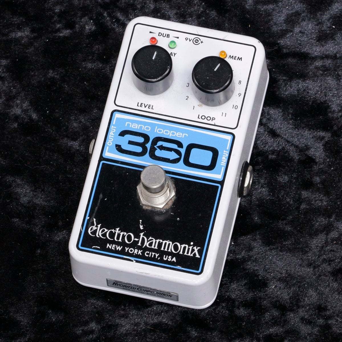 Electro-Harmonix Nano Looper 360 Guitar Loop Pedal 11 Tracks Used