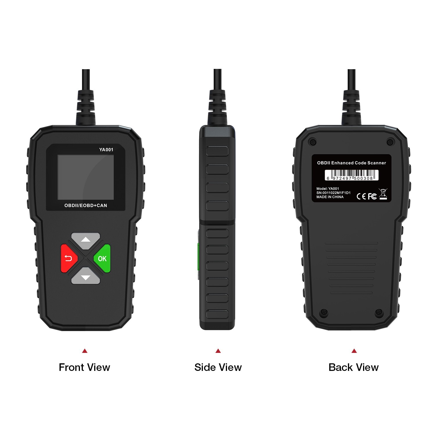 Automotive OBD2 Scanner OBD Code Reader Car Engine Fault Light Diagnostic Tool