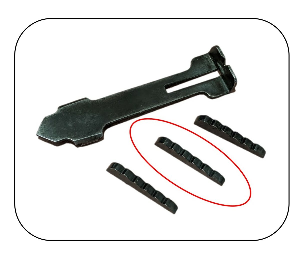 Sporting Rear Sight Elevator for Iver Johnson Mod 72 Lever Action 22 cal Rifle