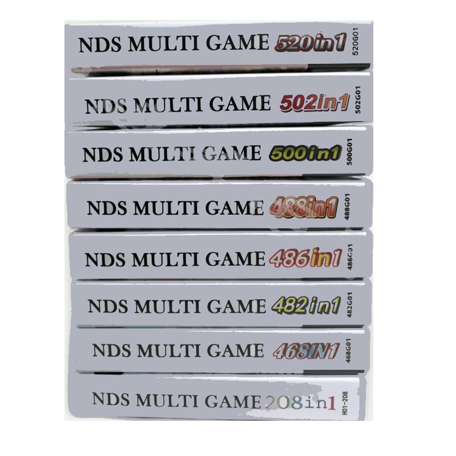 520 in 1 MULTI CART Super Combo Video Games Cartridge Card Cart for DS NDS...