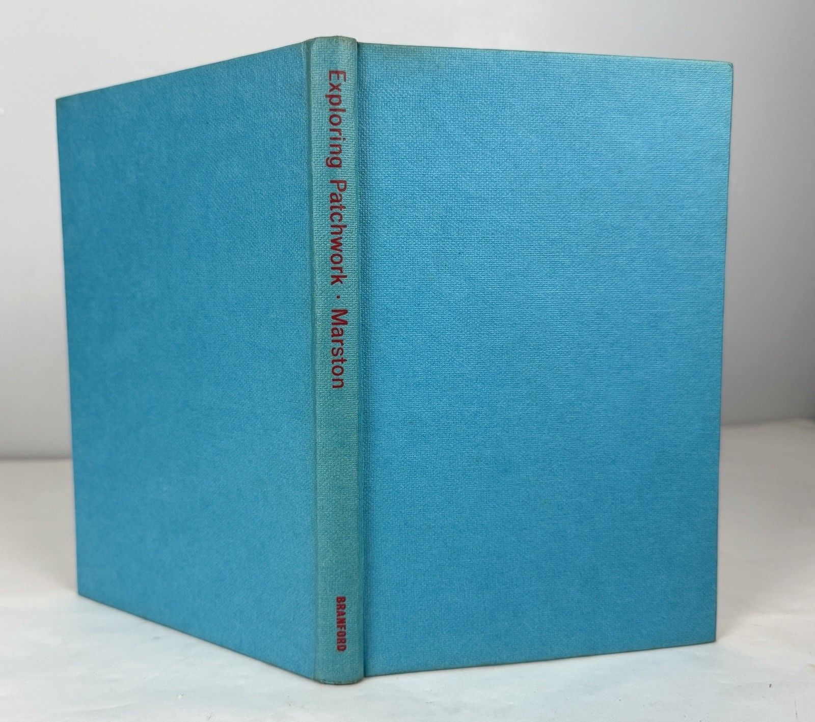 Exploring Patchwork Marston HC DJ 1st Edition 1972 Shapes Techniques Quilting +
