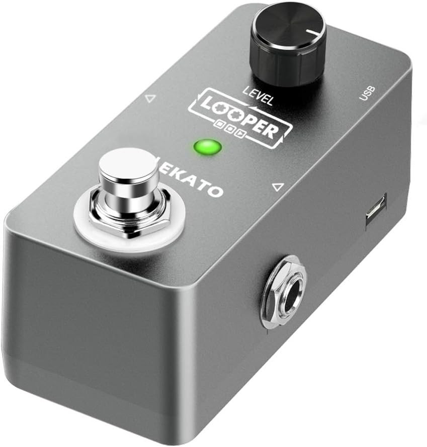 Portable Mini Looper Pedal USB Connectivity