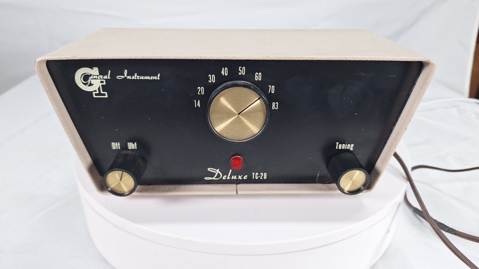 Central Instrument Uhf Tuner for Vintage TV. Untested. Sold As-Is