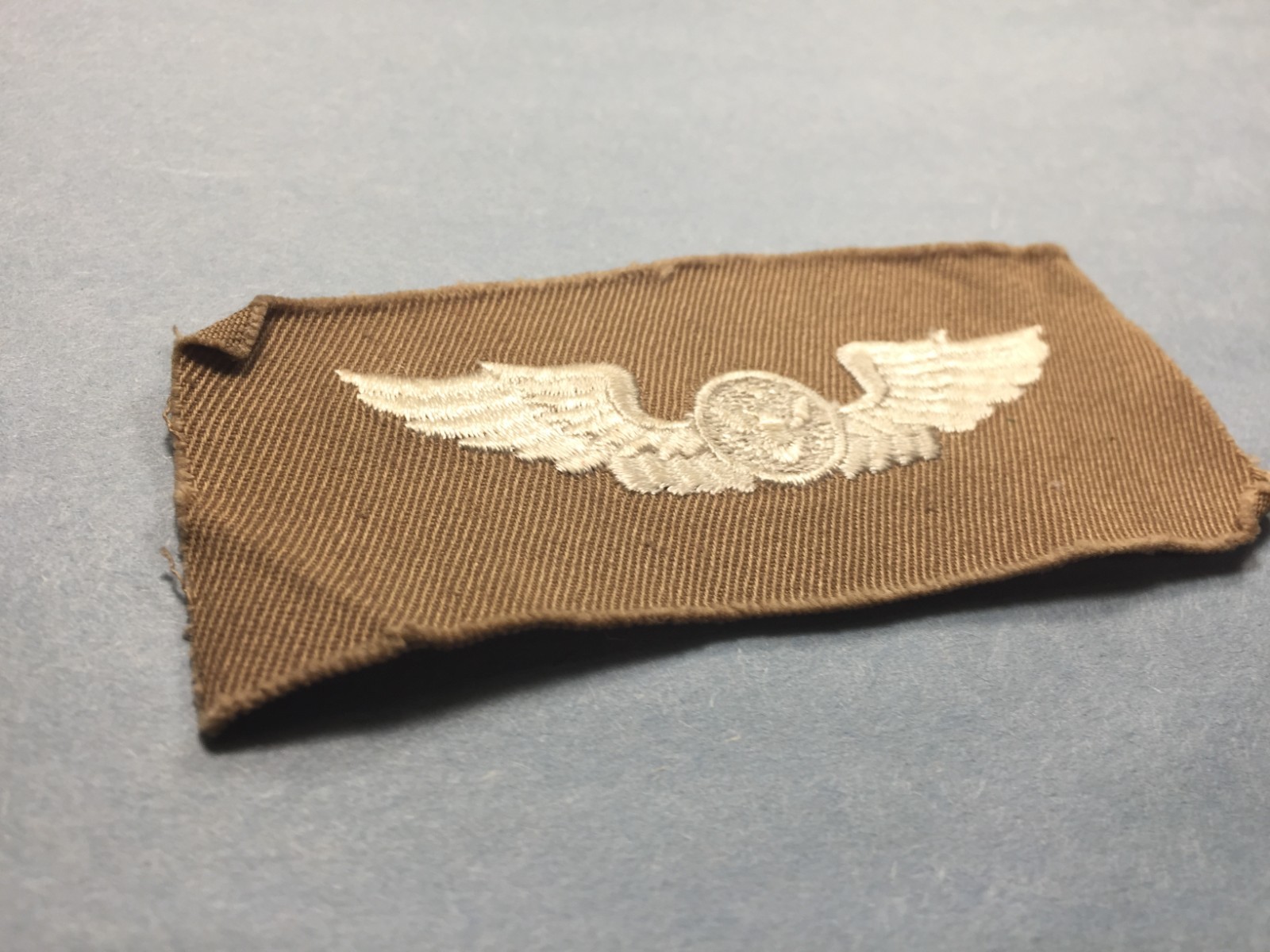 vintage US Air Force - Air Crewman cloth badge (Khaki)