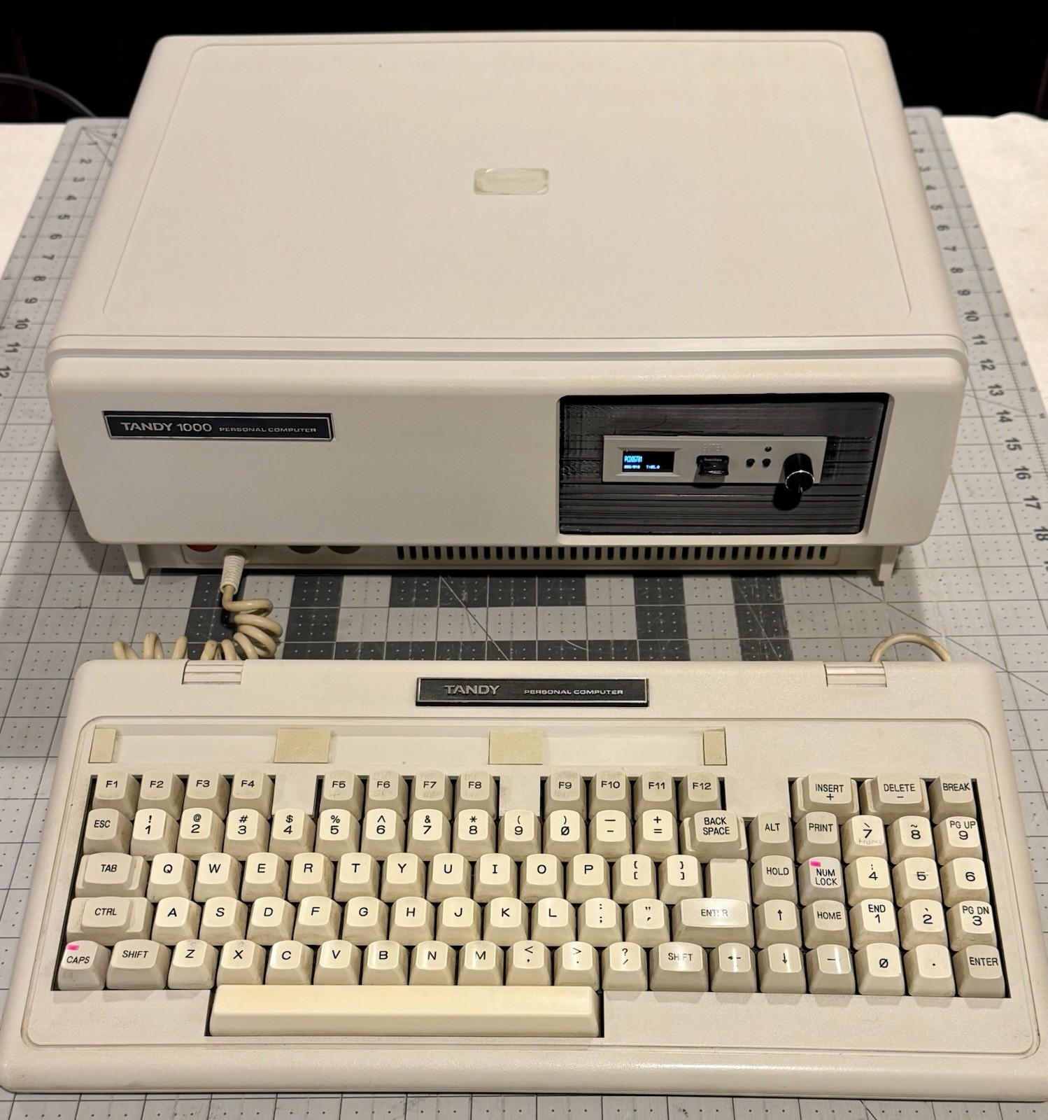 Radio Shack Tandy 1000 25-1000 w/Gotek & XT-IDE + Upgrade Bords !