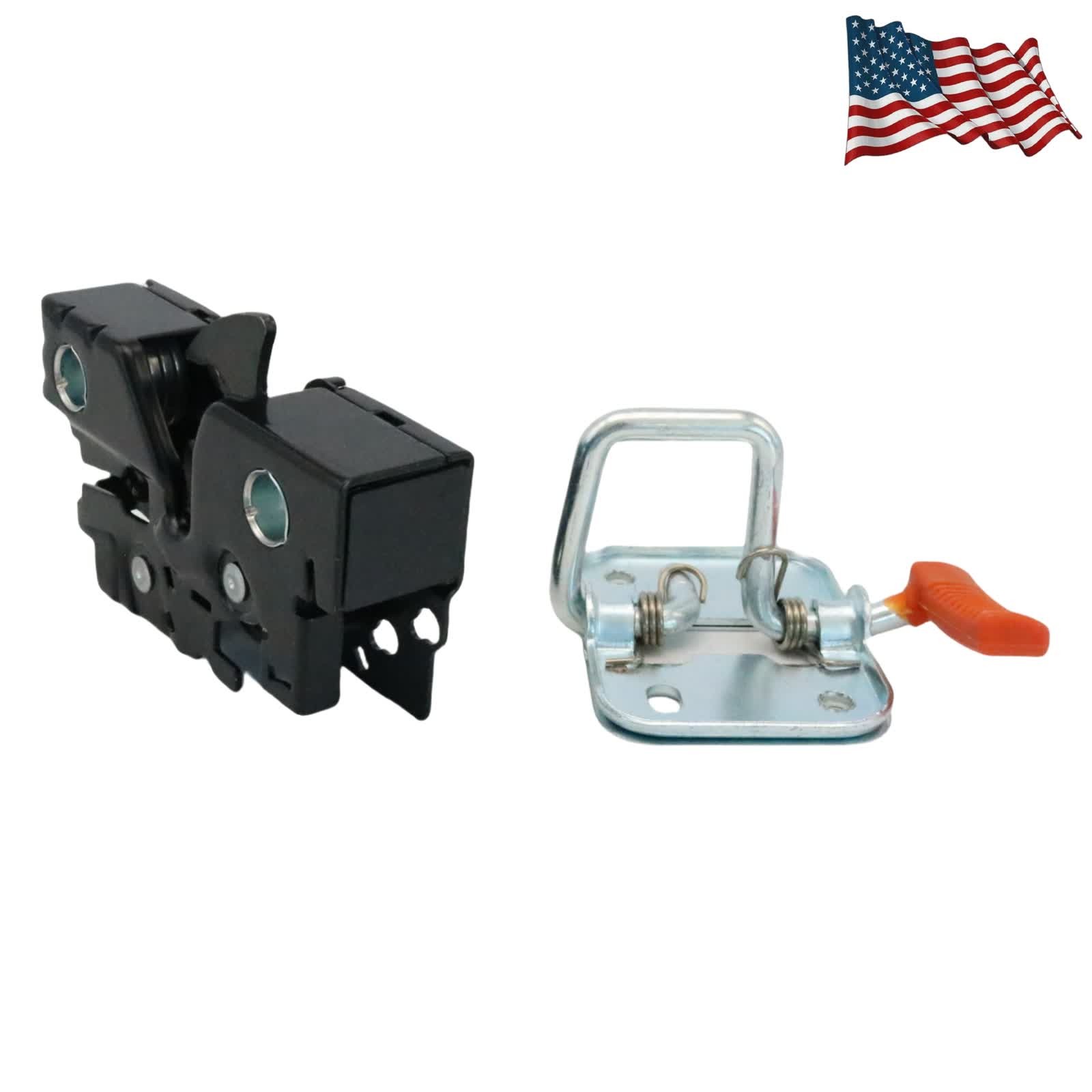 Upper+Lower Bonnet Engine Hood Lock Latch Set For Volkswagen Passat NMS 2012-17