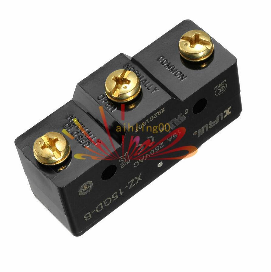 3PCS NEW XURUI XZ-15GD-B Short Reed Snap Button Lever Type Microswitch