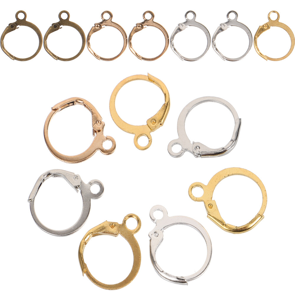 20PCS Beading Earring Hoops Earring Finding Earring Components Craft DIY Hoops