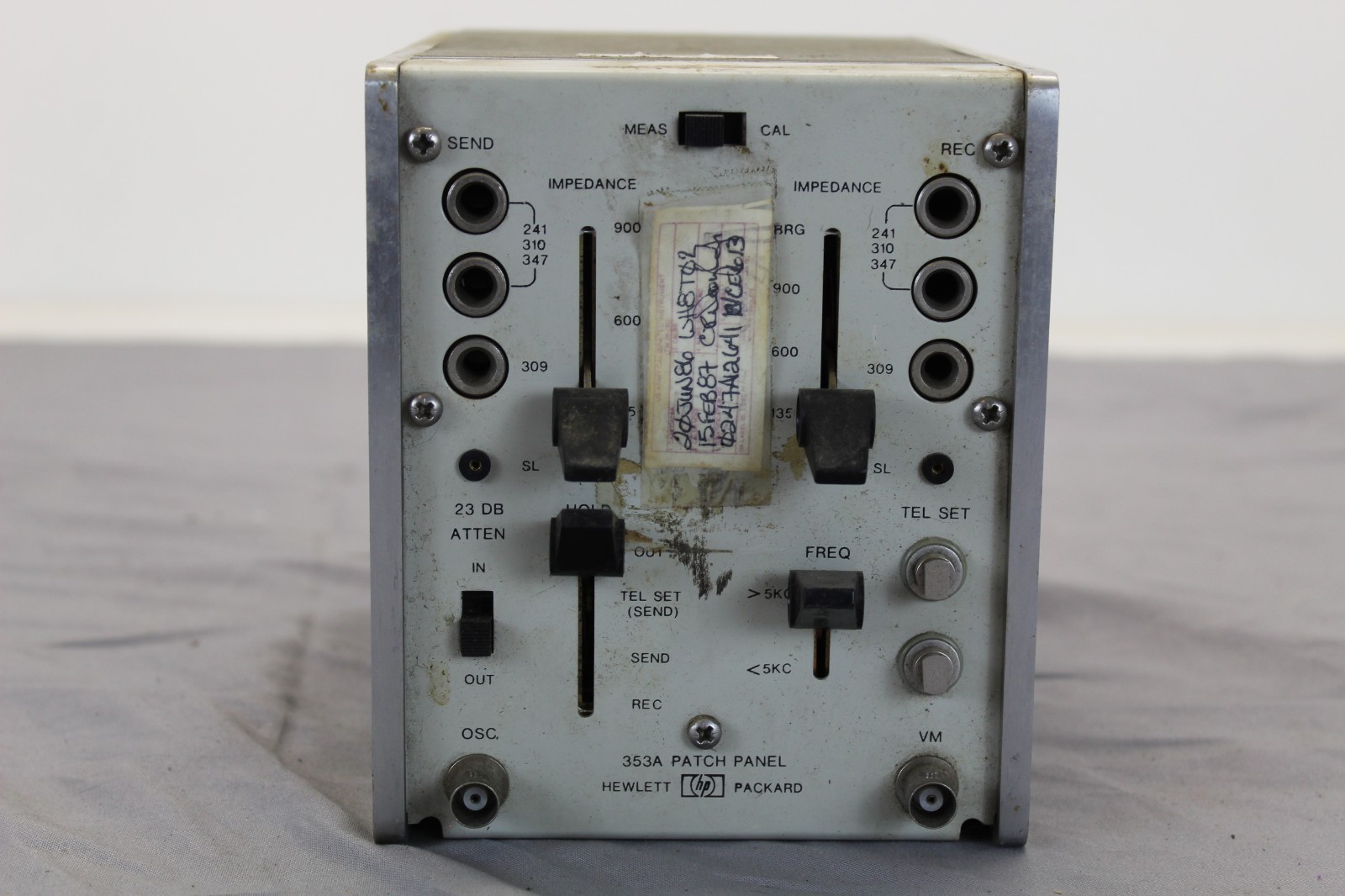 Vintage HP 353A patch panel *untested*