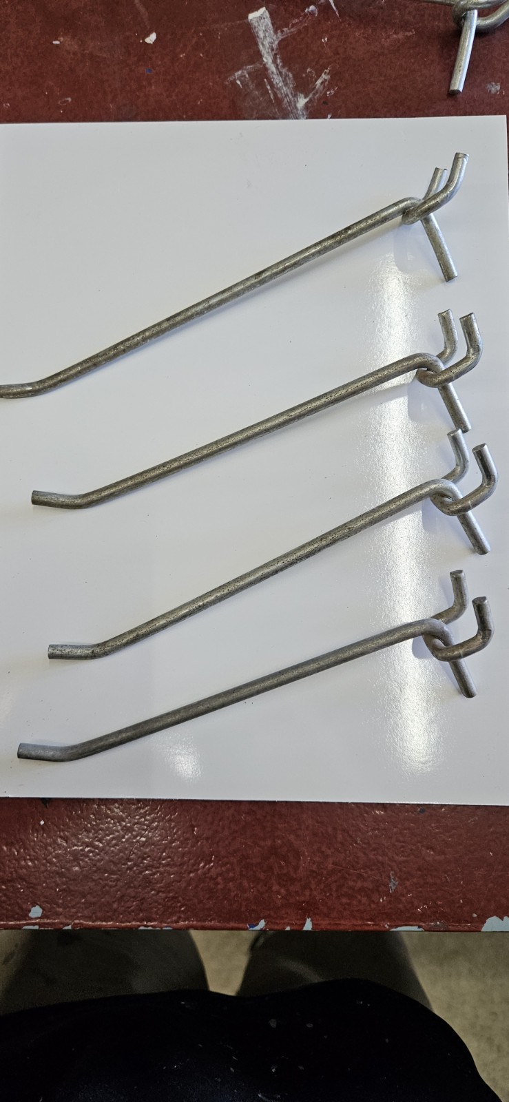 7in HD Pegboard Hooks (50 Pack)