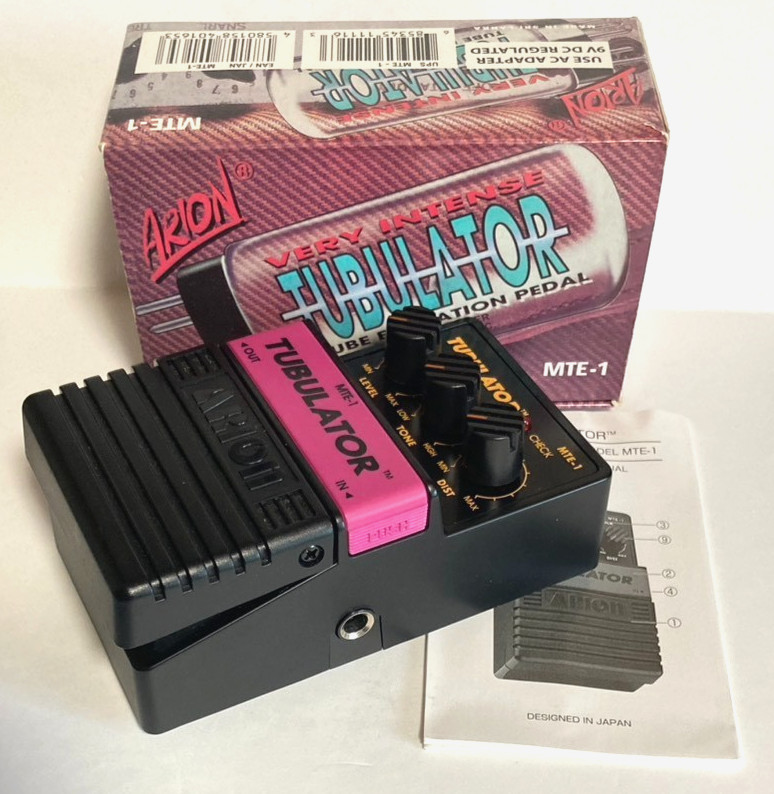 [Mint] Arion MTE-1 TUBULATOR Overdrive Guitar Effects Pedal Free Ship From Japan